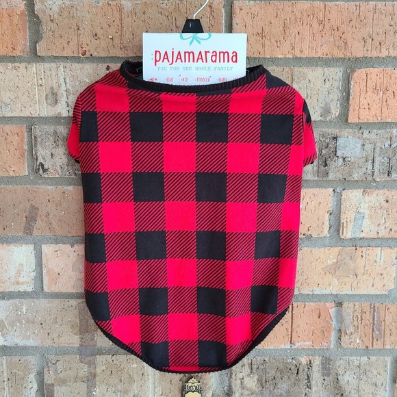 PAJAMARAMA Buffalo Notch Pet Family One Piece Dog PJ Size L - Picture 3 of 9